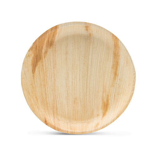 Palm leaf plate, round 23 cm