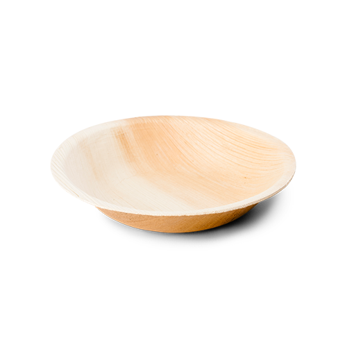 Palm leaf bowl, round 18 cm